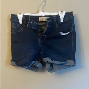 Ardene Blue Jean Shorts Classic Cuffed Design